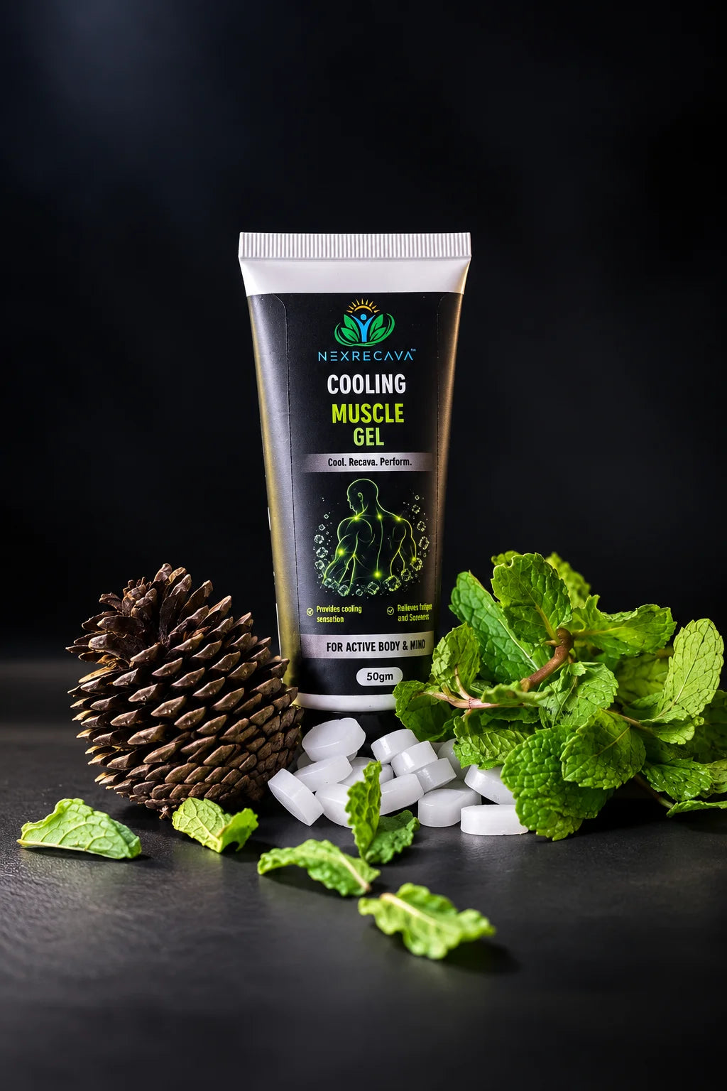 NexRecava Cooling Muscle Gel
