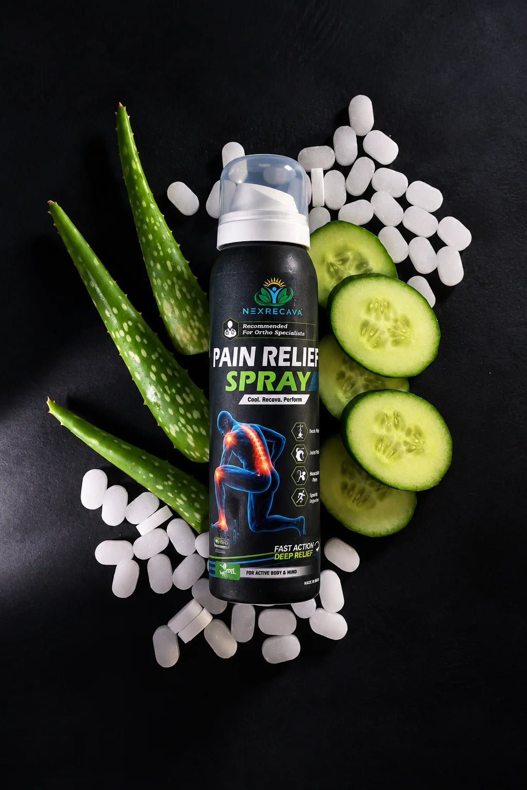 Combo 2 (Muscle Recovery Body Wash + Spray)