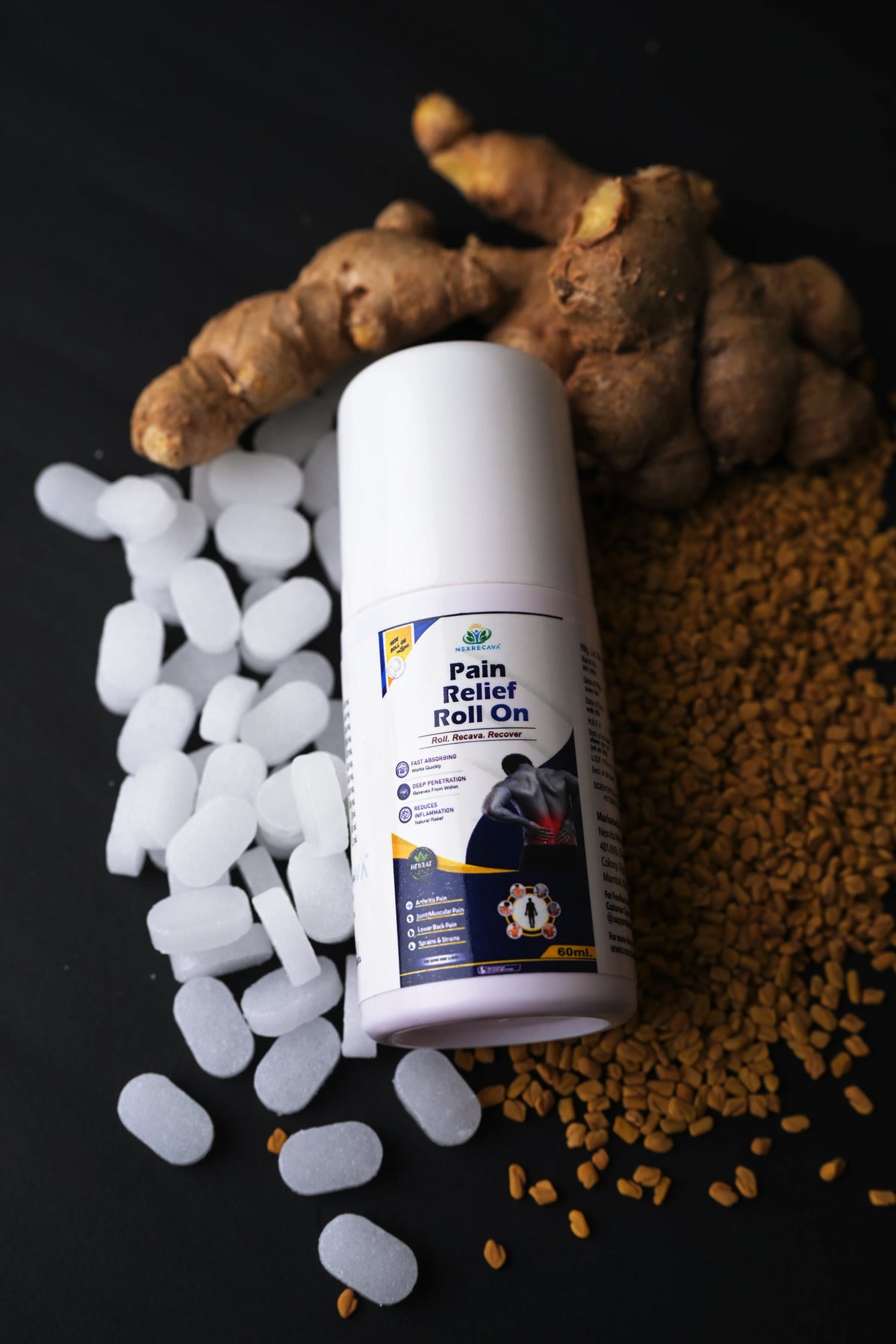 NexRecava Pain Relief Roll On