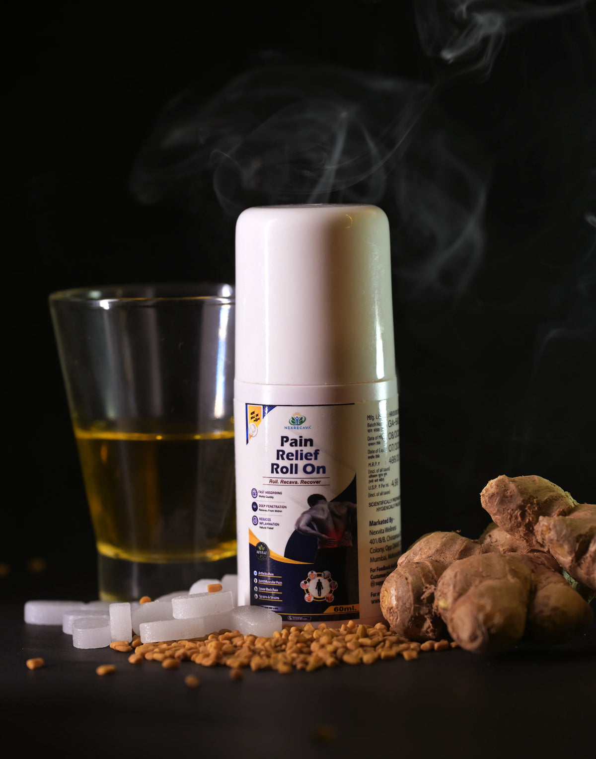 NexRecava Pain Relief Roll On