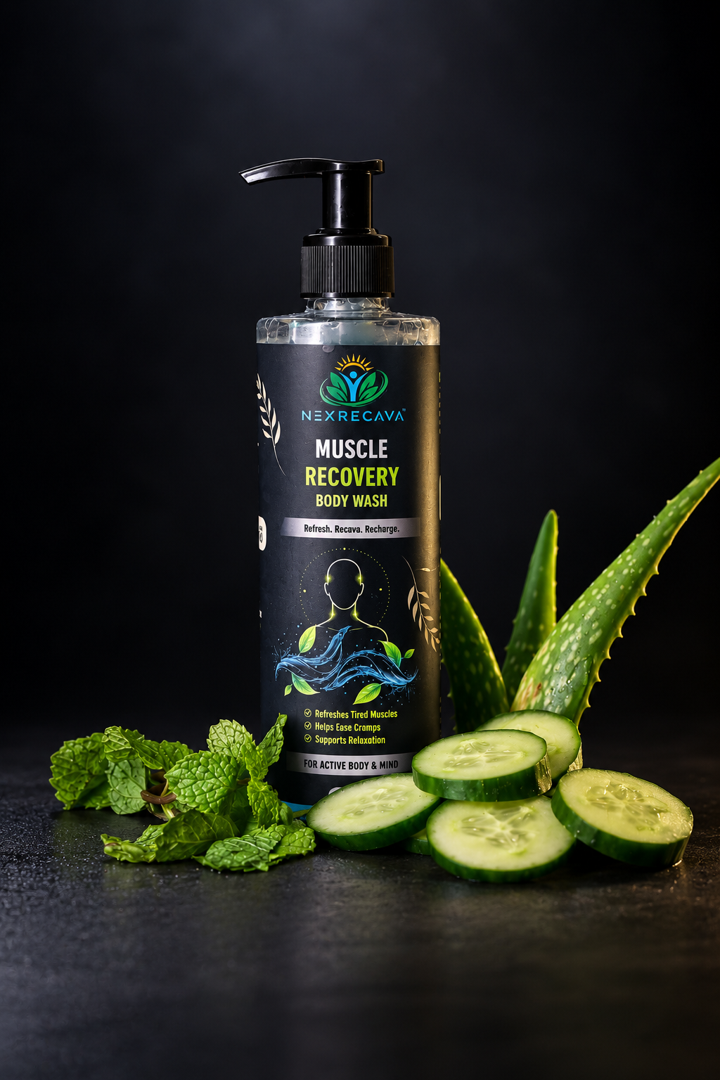 Combo 2 (Muscle Recovery Body Wash + Spray)